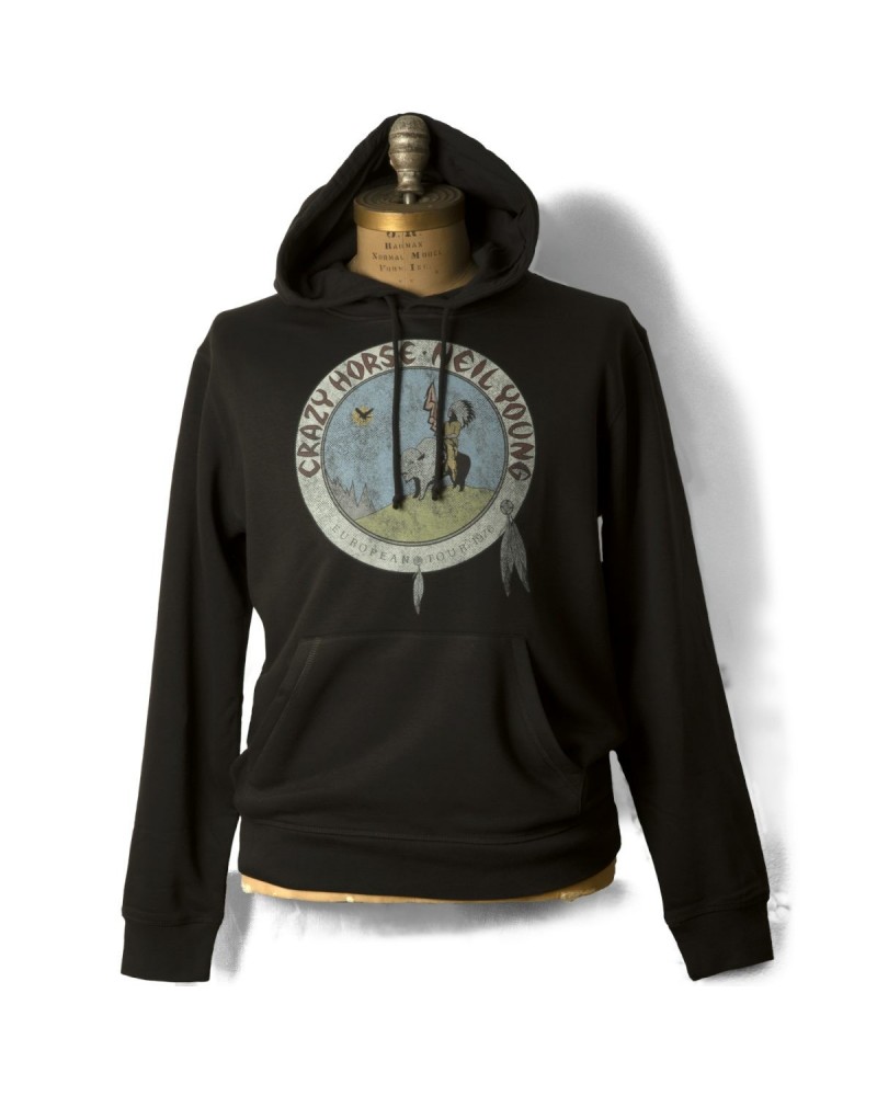 Neil Young Soft Organic Vintage NYCH Euro Pullover Hoodie $31.50 Sweatshirts