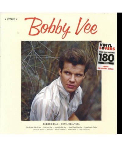 Bobby Vee LP Vinyl Record Bobby Vee $10.45 Vinyl