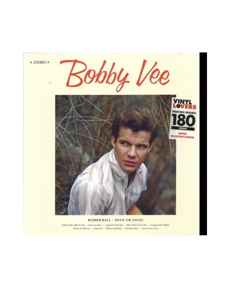 Bobby Vee LP Vinyl Record Bobby Vee $10.45 Vinyl