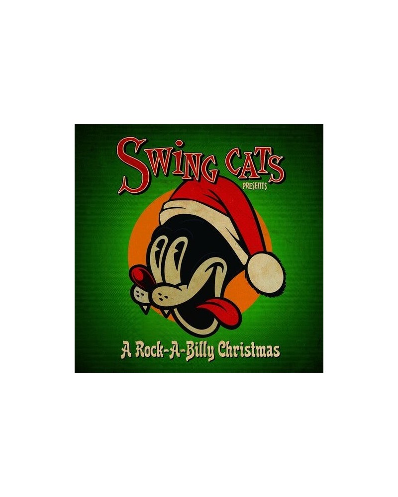 Swing Cats ROCK-A-BILLY CHRISTMAS - GREEN Vinyl Record $10.12 Vinyl