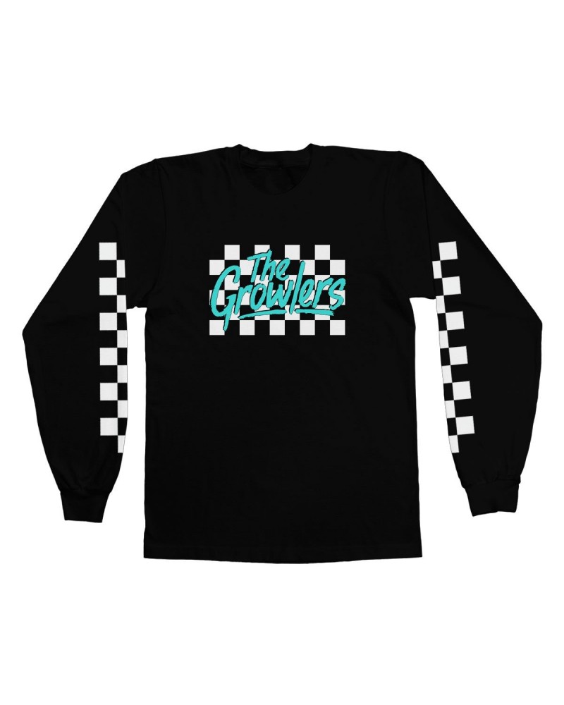 The Growlers Checkers Longsleeve T-Shirt $15.20 Shirts