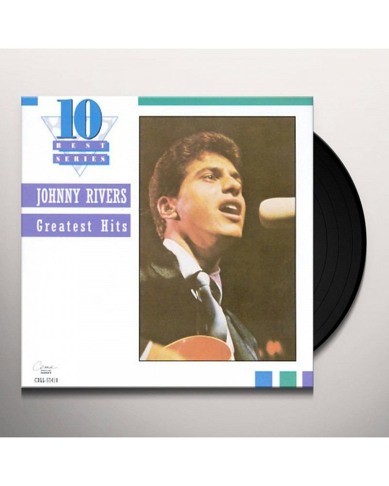 Johnny Rivers BEST OF JOHNNY RIVERS - GREATEST HITS Vinyl Record $10.80 Vinyl