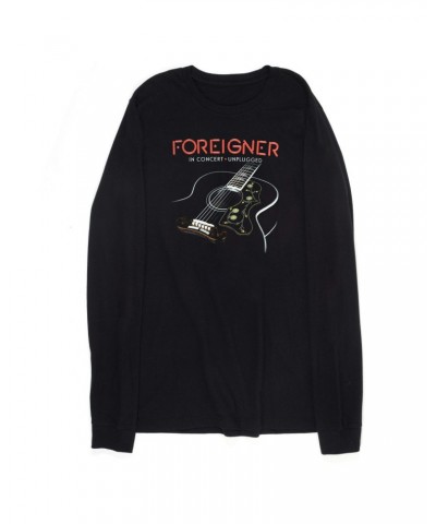 Foreigner Unplugged Acoustic 2016 Tour Long Sleeve T-Shirt $16.80 Shirts