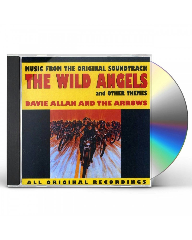 Davie Allan & The Arrows WILD ANGELS & OTHER THEMES CD $5.07 CD