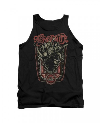 Aerosmith Tank Top | LET ROCK RULE Sleeveless Shirt $9.00 Shirts