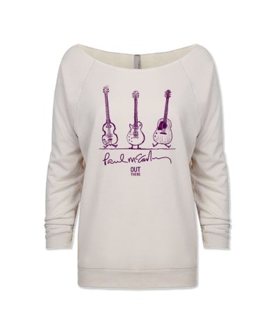 Paul McCartney Dancing Guitars Ladies Sweater $26.65 Sweatshirts