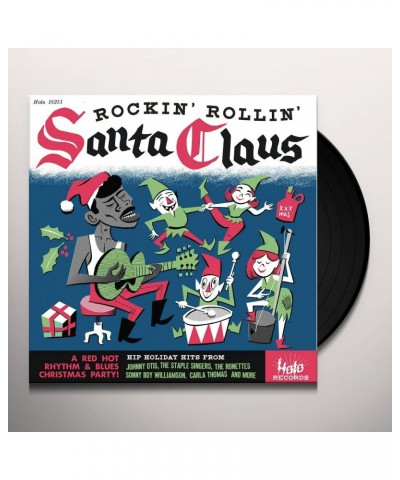 Rockin & Rollin With Santa Claus / Various Vinyl Record $7.40 Vinyl