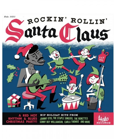 Rockin & Rollin With Santa Claus / Various Vinyl Record $7.40 Vinyl