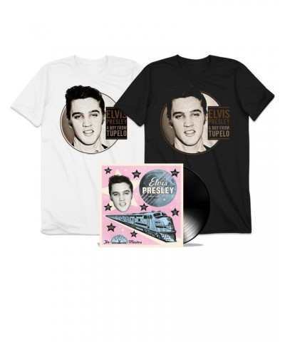 Elvis Presley A Boy from Tupelo LP + T-Shirt Bundle $14.80 Vinyl