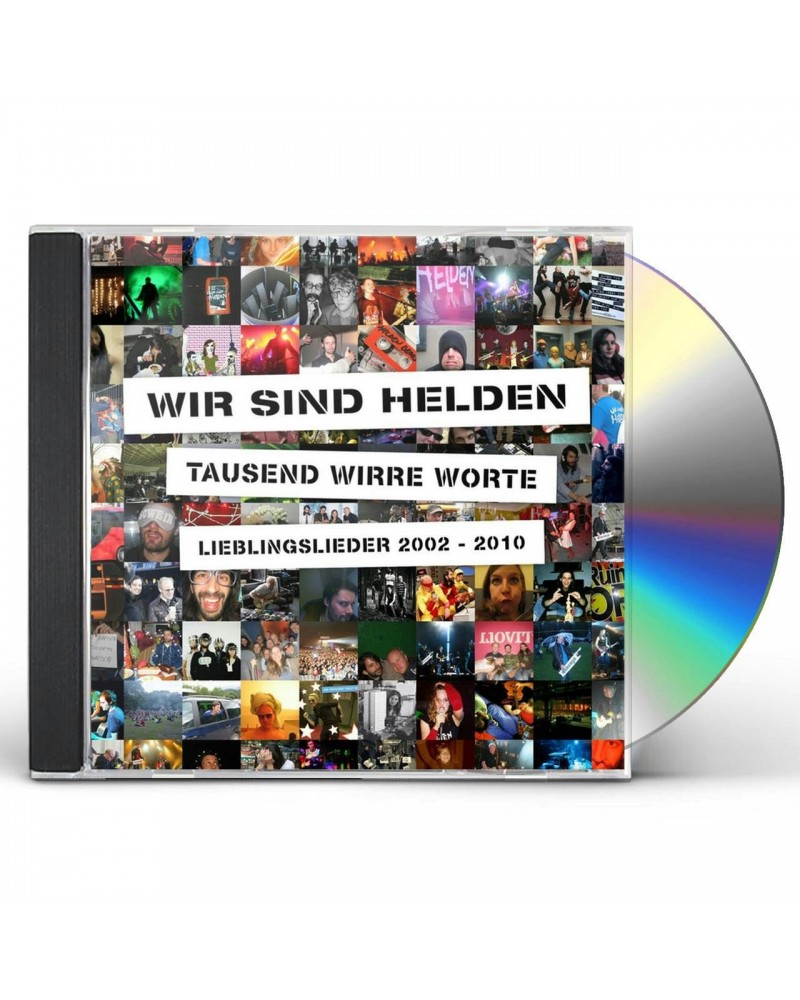 Wir sind Helden TAUSEND WIRRE WORTE: LIEBLINGSLIEDER 2002 - 2010 CD $8.32 CD