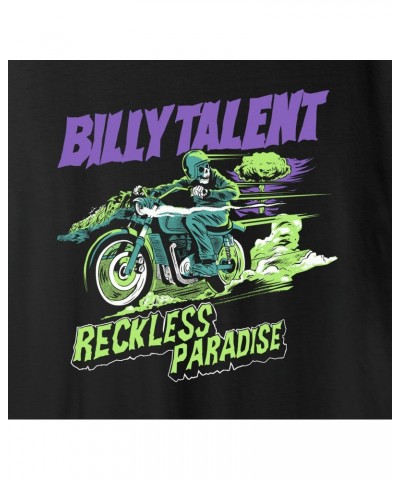 Billy Talent Women's Reckless Paradise Motorbike T-Shirt $11.50 Shirts