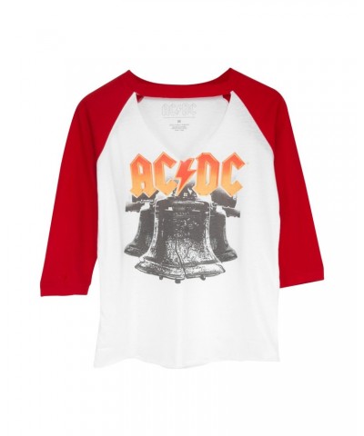 AC/DC White/Red Raglan Hells Bells $7.05 Shirts