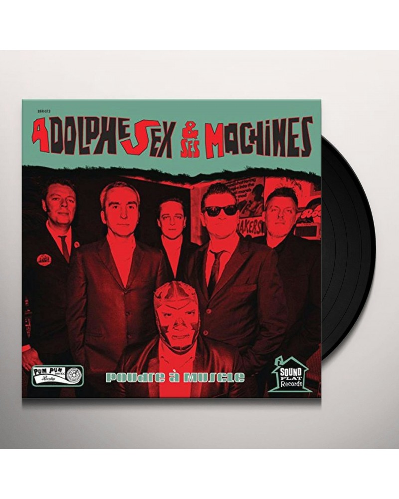 Adolphe Sex Et Ses Machines POUDRE A MUSCLE Vinyl Record $6.47 Vinyl