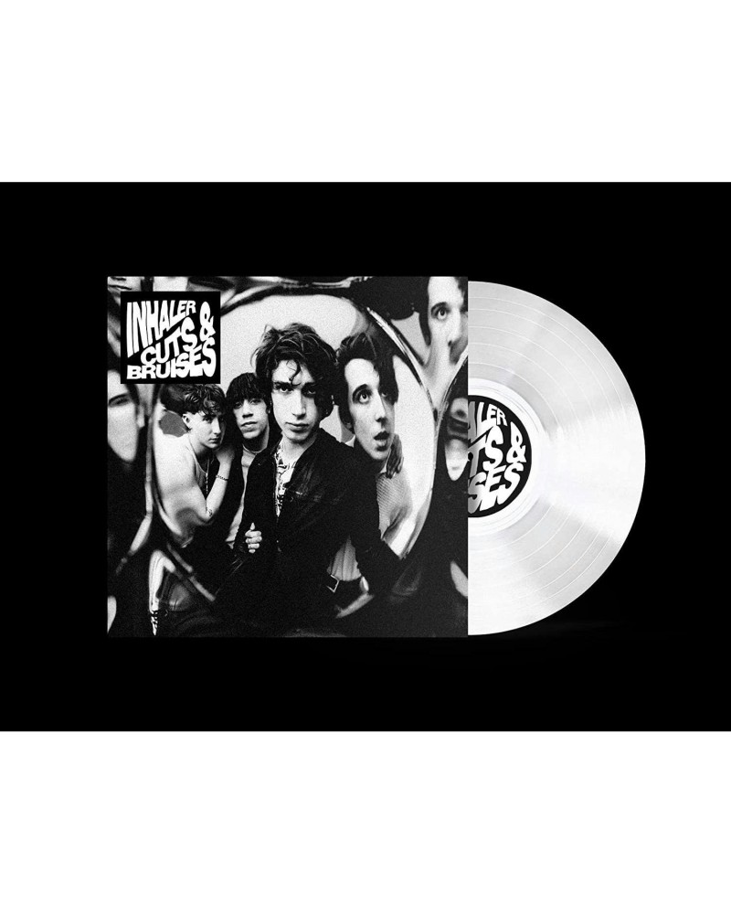 Inhaler Cuts & Bruises (White) Vinyl Record $11.52 Vinyl