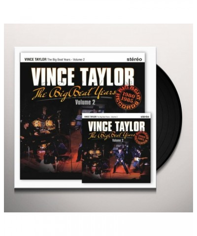 Vince Taylor THE BIG BEAT YEARS 2 Vinyl Record $6.00 Vinyl