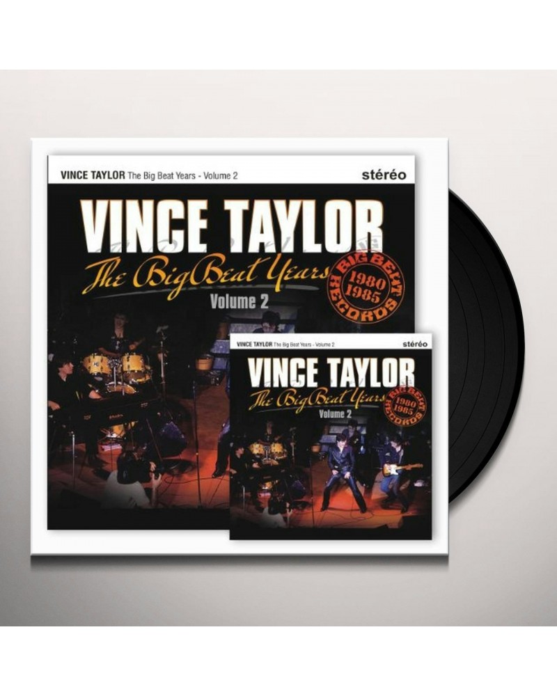 Vince Taylor THE BIG BEAT YEARS 2 Vinyl Record $6.00 Vinyl