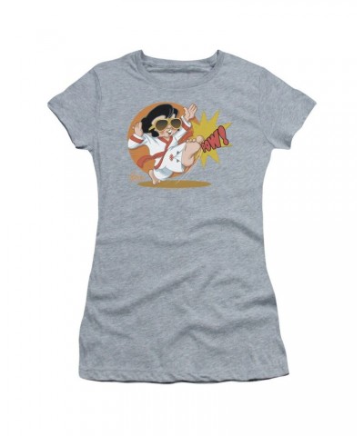 Elvis Presley Juniors Shirt | KARATE KING Juniors T Shirt $8.16 Shirts