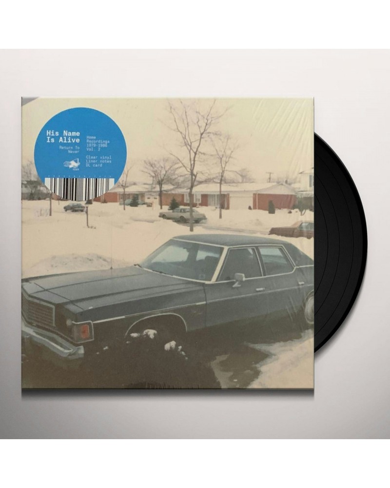 His Name Is Alive RETURN TO NEVER HOME RECORDINGS 1979 - 1986 VOLUME 2 (CLEAR VINYL/DL CARD) Vinyl Record $12.04 Vinyl