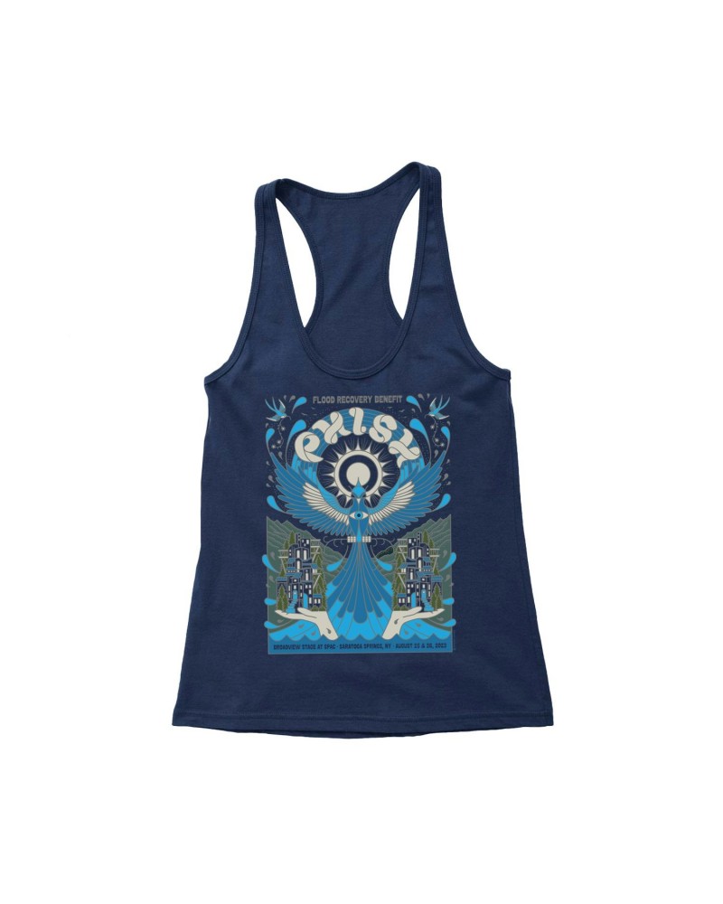 Phish Women's Water Phoenix Rising Tank on Midnight Navy $17.50 Shirts