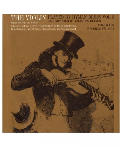 Hyman Bress THE VIOLIN: VOL. 3 CD $7.58 CD