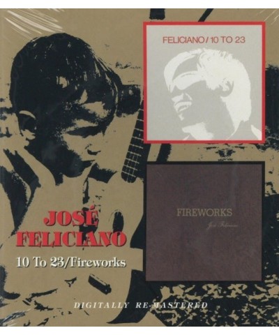 José Feliciano CD - 10 To 23/ Fireworks $12.89 CD