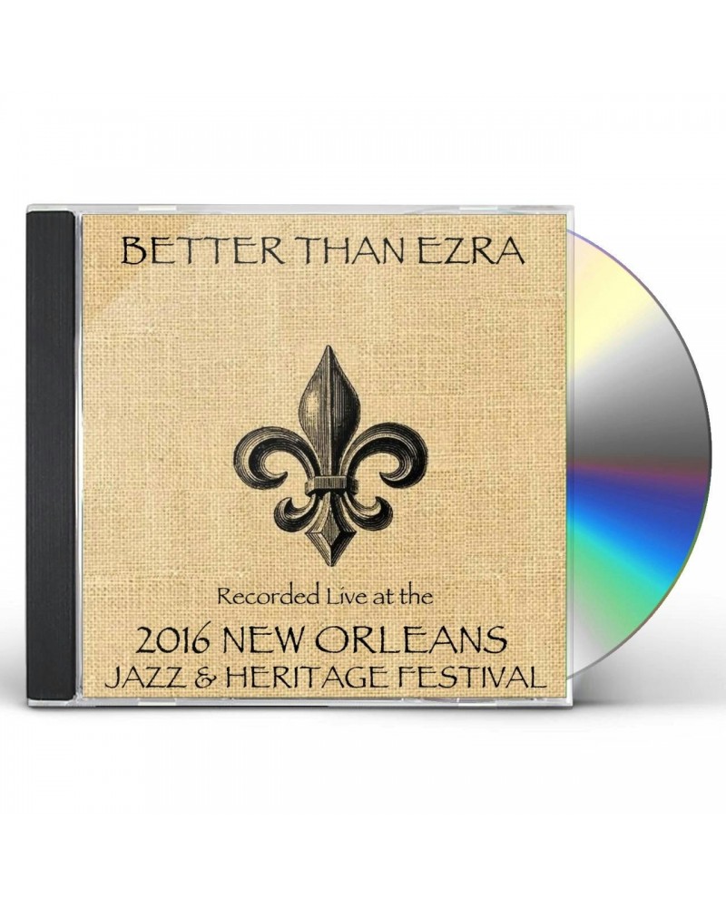 Better Than Ezra LIVE AT JAZZFEST 2016 CD $12.25 CD