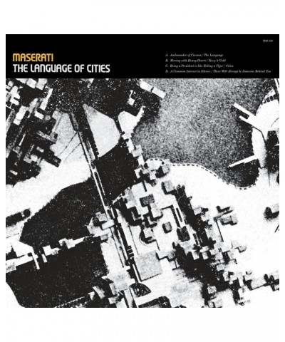 Maserati Language Of Cities (Anniversary Edition/crystal Clear W/ Red & Yellow Vinyl Record) $14.19 Vinyl