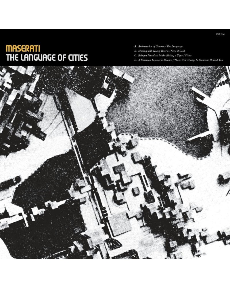 Maserati Language Of Cities (Anniversary Edition/crystal Clear W/ Red & Yellow Vinyl Record) $14.19 Vinyl