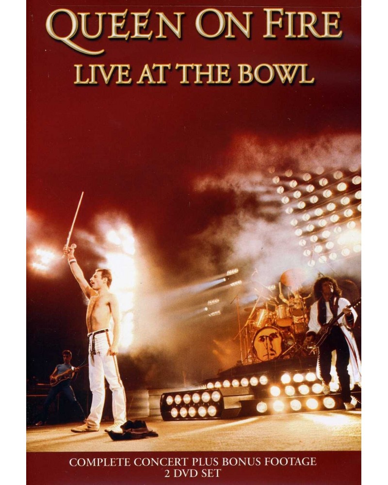 Queen ON FIRE LIVE AT THE BOWL DVD $8.28 Videos