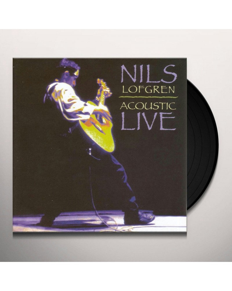 Nils Lofgren Acoustic Live Vinyl Record $73.17 Vinyl