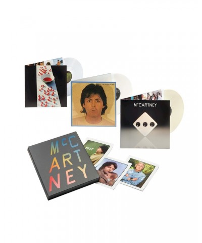 Paul McCartney McCartney I II III Limited Edition Colour 3LP Box Set $36.98 Vinyl