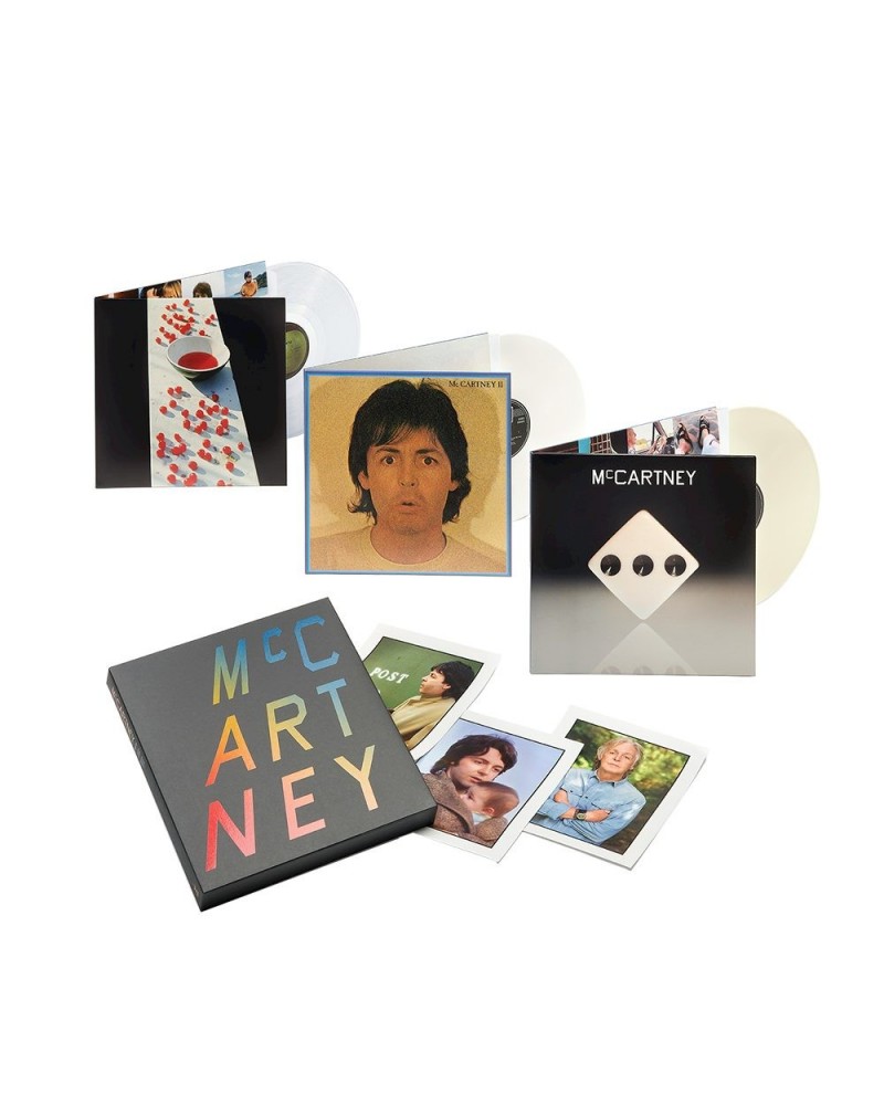 Paul McCartney McCartney I II III Limited Edition Colour 3LP Box Set $36.98 Vinyl