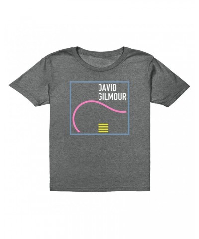 David Gilmour Kids T-Shirt | Neon Art Logo Kids T-Shirt $7.49 Kids