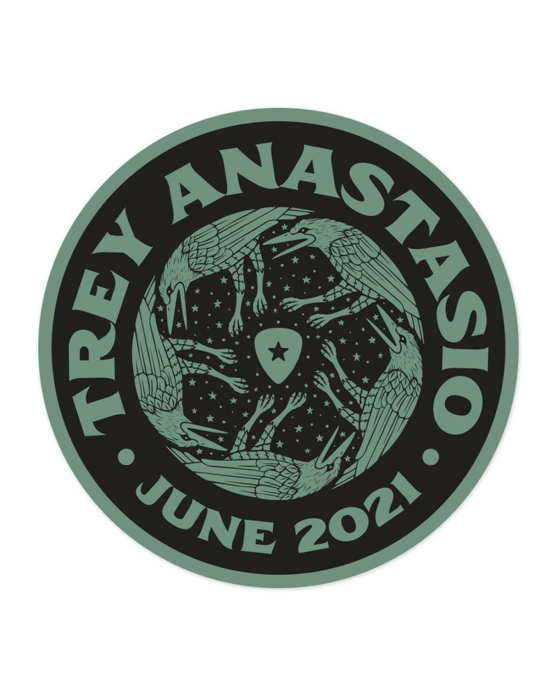 Phish Trey Anastasio Five Birds June 2021 Tour Sticker $2.00 Accessories