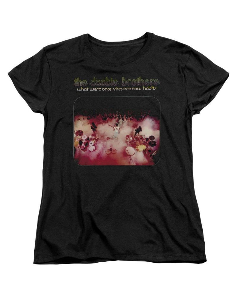 The Doobie Brothers Women's Shirt | VICES Ladies Tee $8.00 Shirts