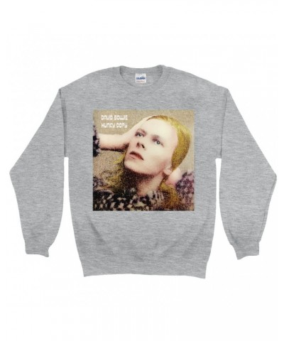 David Bowie Sweatshirt | Hunky Dory Album Cover Sweatshirt $11.53 Sweatshirts