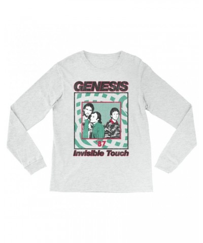 Genesis Long Sleeve Shirt | 1987 Invisible Touch Promo Design Shirt $11.08 Shirts