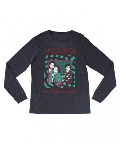 Genesis Long Sleeve Shirt | 1987 Invisible Touch Promo Design Shirt $11.08 Shirts