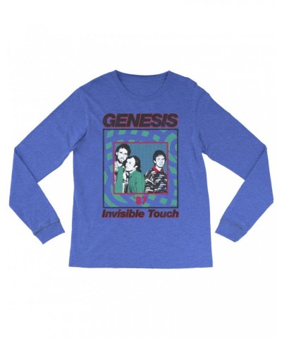 Genesis Long Sleeve Shirt | 1987 Invisible Touch Promo Design Shirt $11.08 Shirts