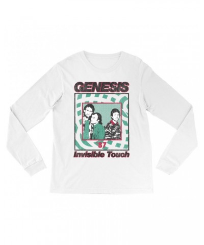 Genesis Long Sleeve Shirt | 1987 Invisible Touch Promo Design Shirt $11.08 Shirts