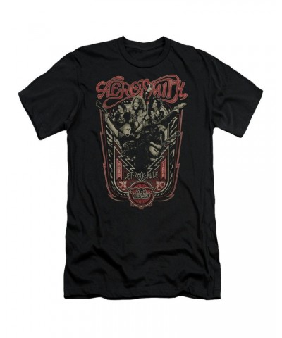 Aerosmith Slim-Fit Shirt | LET ROCK RULE Slim-Fit Tee $9.60 Shirts