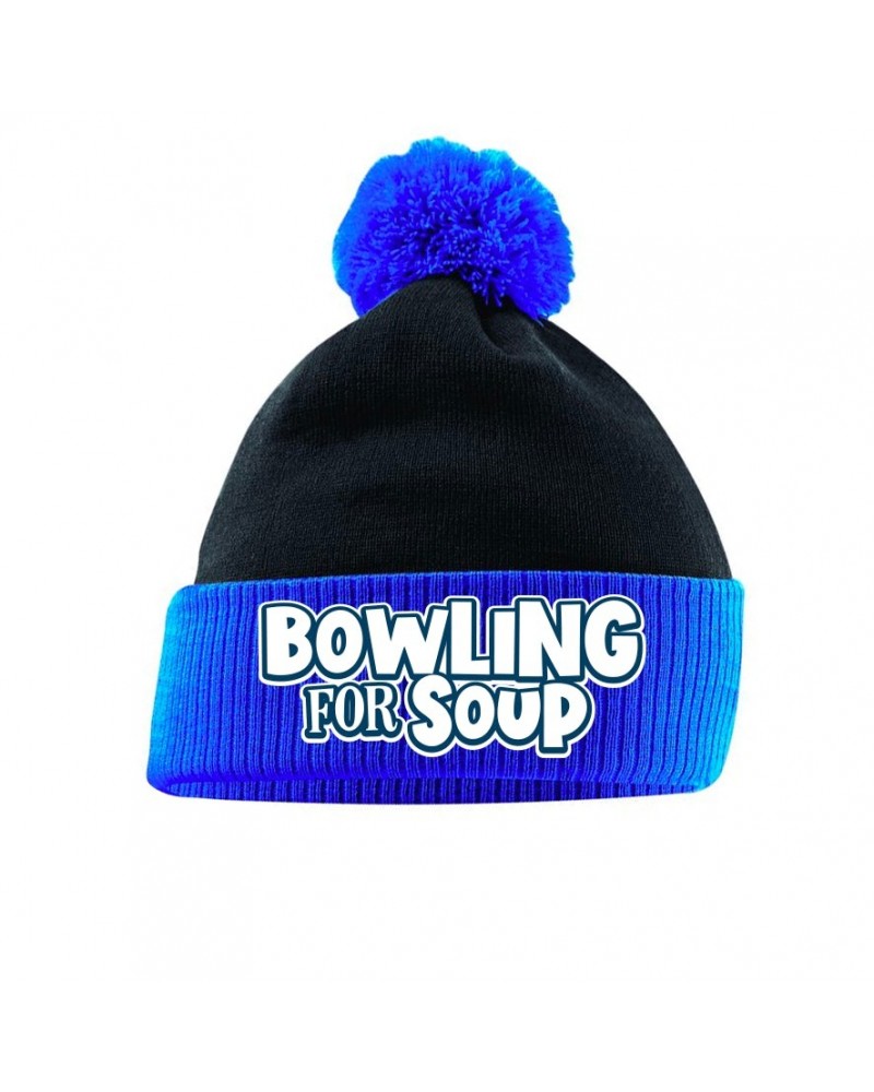 Bowling For Soup Logo Bobble Beanie $8.20 Hats