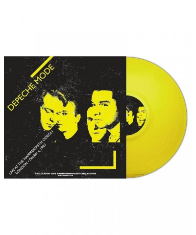 Depeche Mode Live At Hammersmith Odeon London 1983 (Yellow) Vinyl Record $14.49 Vinyl