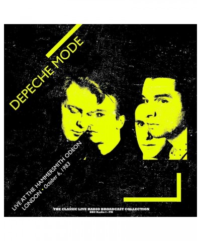 Depeche Mode Live At Hammersmith Odeon London 1983 (Yellow) Vinyl Record $14.49 Vinyl