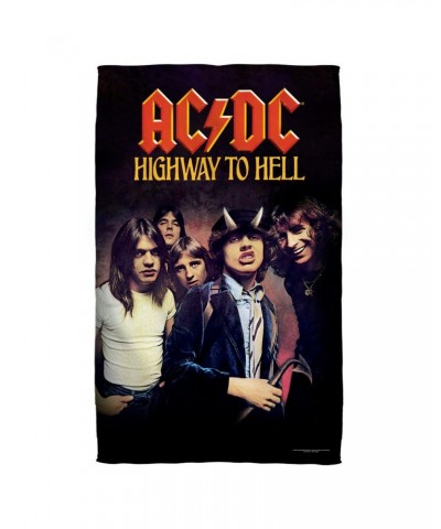 AC/DC Highway-Beach Towel - White-Beach [30 X 60] $13.20 Towels