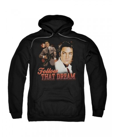 Elvis Presley Hoodie | FOLLOW THAT DREAM Pull-Over Sweatshirt $15.04 Sweatshirts