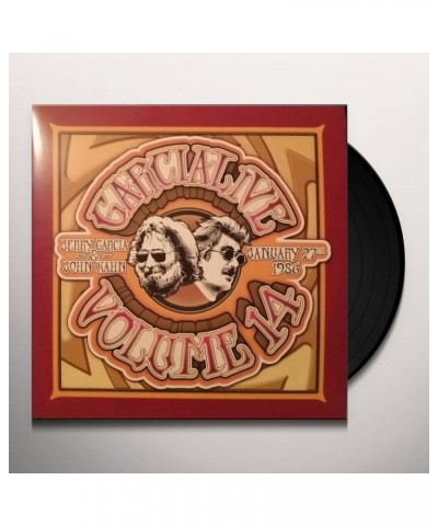 Jerry Garcia & John Kahn GARCIALIVE VOL. 14: JANUARY 27TH 1986 THE RITZ (RED VINYL/2LP) Vinyl Record $13.44 Vinyl