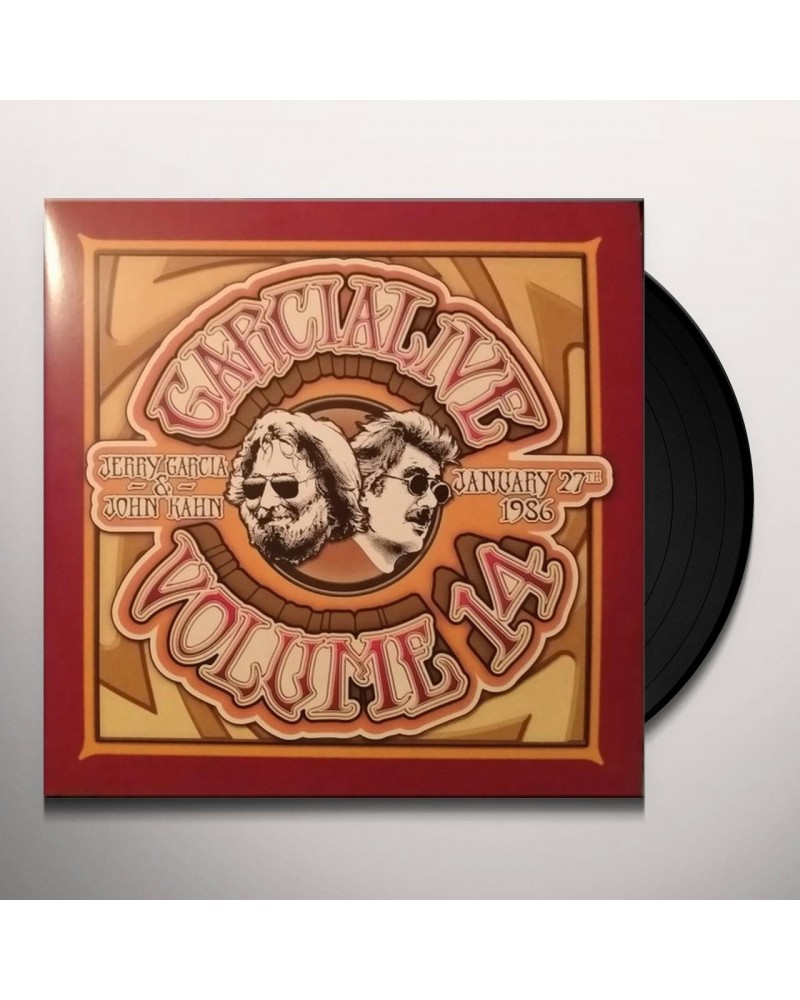 Jerry Garcia & John Kahn GARCIALIVE VOL. 14: JANUARY 27TH 1986 THE RITZ (RED VINYL/2LP) Vinyl Record $13.44 Vinyl