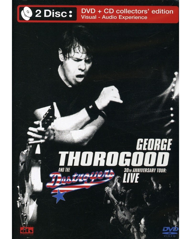 George Thorogood & The Destroyers 30TH ANNIVERSARY TOUR LIVE (SPECIAL EDITION) DVD $7.38 Videos