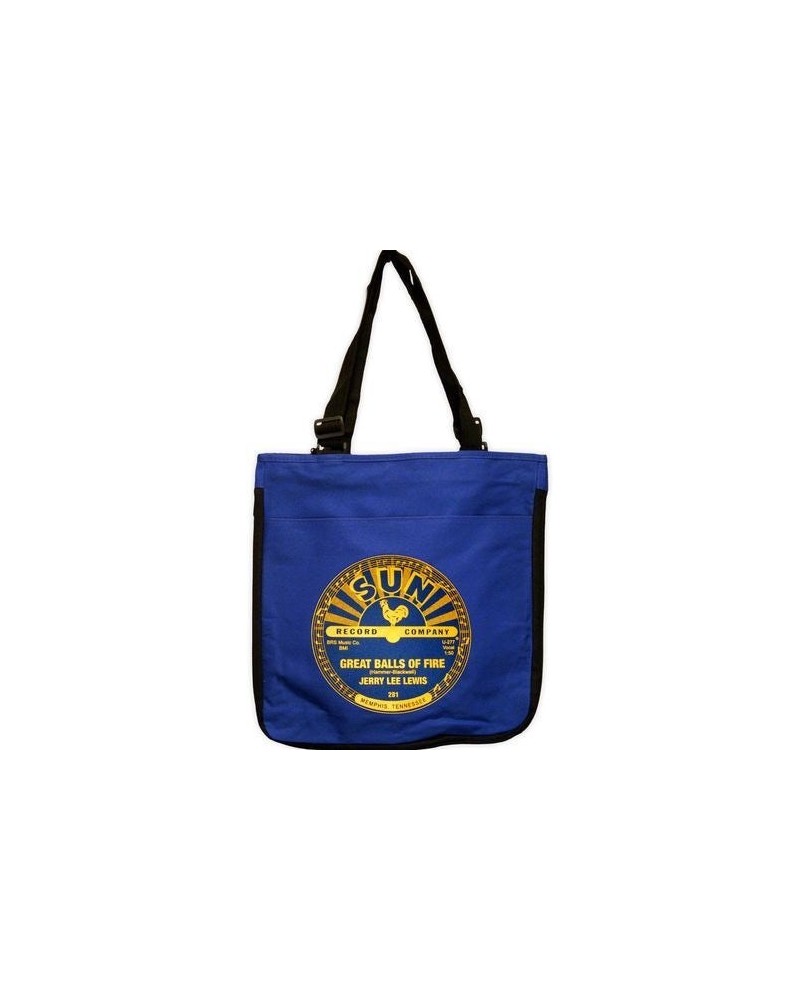 Jerry Lee Lewis Great Balls of Fire Tote Bag - Blue $5.08 Bags